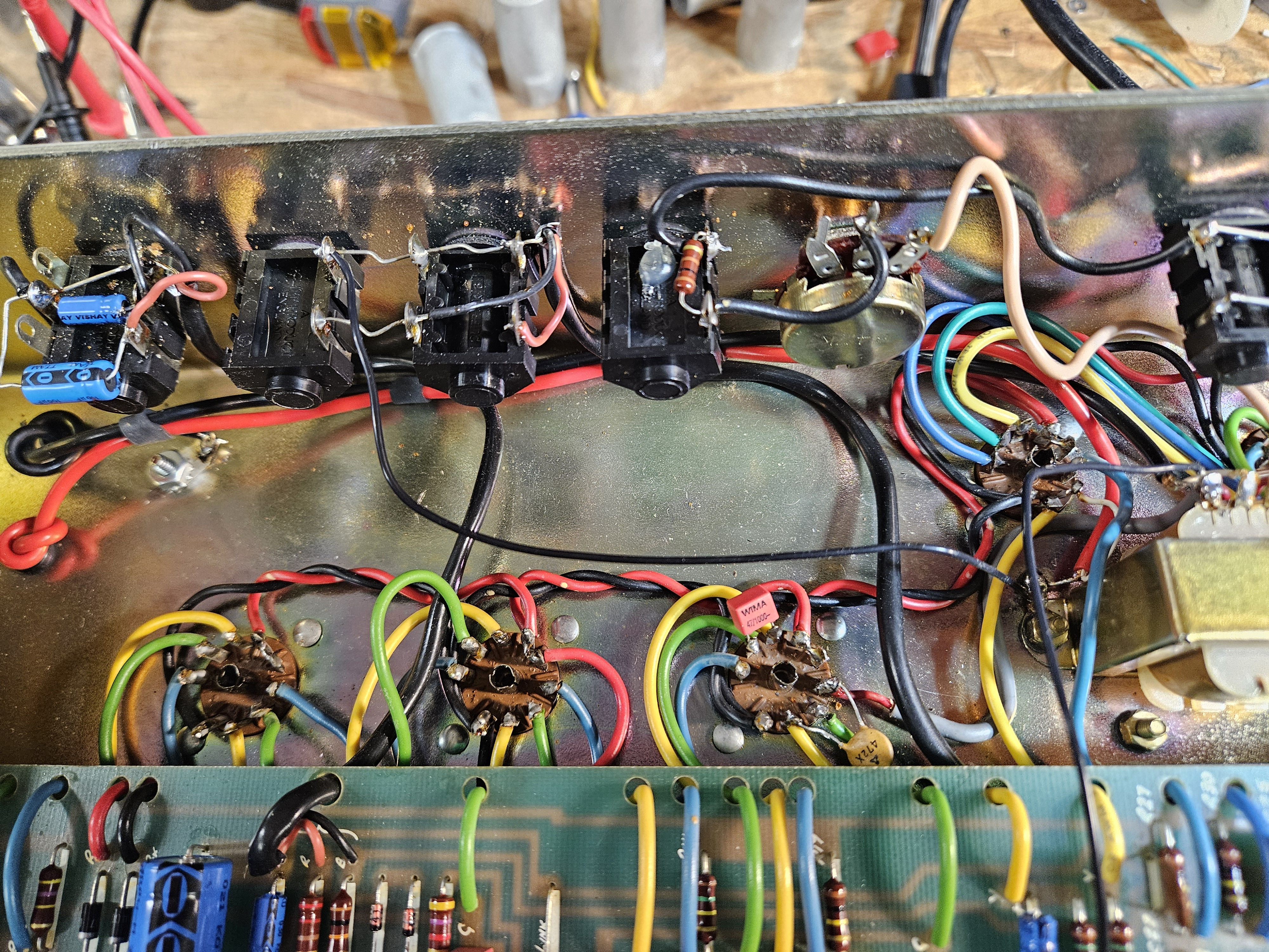 Most up-to-date tube wiring orientation